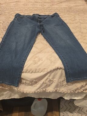 Liverpool Jeans Company Straight-Leg Jeans in Blue Wash